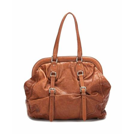 Prada Vintage Shoulder Tass , Bruin , Dames , Maat: ONE Size Vintage Tassen