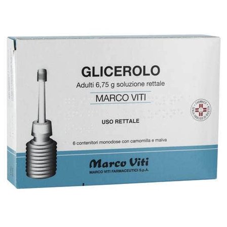 Glicerolo Adulti Marco Viti 6 Contenitori 6,75g