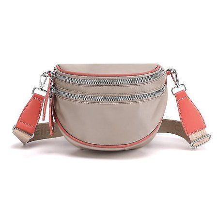 Crossbody Bag Dam Bred Strap Bum Bag Dam Snygg axelväska Ryggsäck -HG