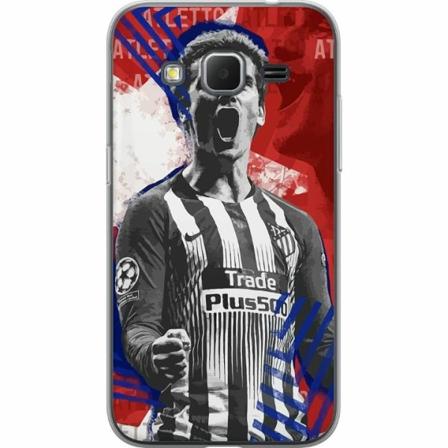 Samsung Galaxy Core Prime Genomskinligt Skal Antoine Griezmann