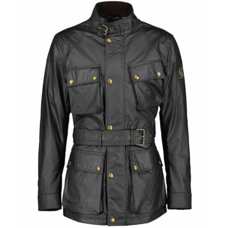 Belstaff - Skinnjackor - Svart - Herr - Storlek: L, Herr, Storlek: L