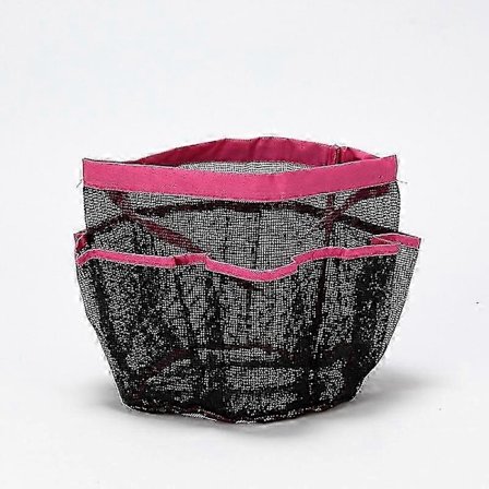 Mesh Shower Caddy, Hurtigtørrende Shower Tote Taske til Ophængning af Toiletartikler 1 stk. - Rosarød