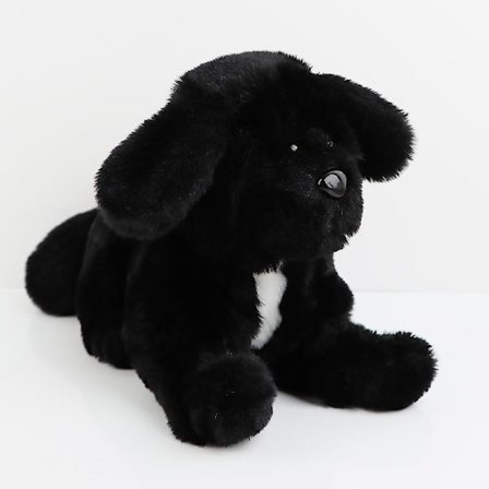 Newfoundlandin Koiran Simulaatioeläin Musta Koiran Nukkea Pehmolelu