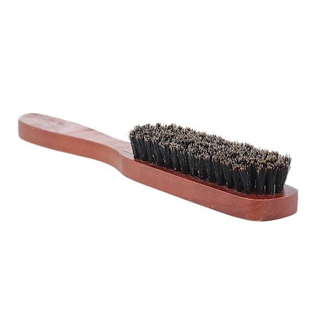 Beard Brush for Men Wooden Mustache Comb Shaving Brush Multifunctional Facial Hair Brush