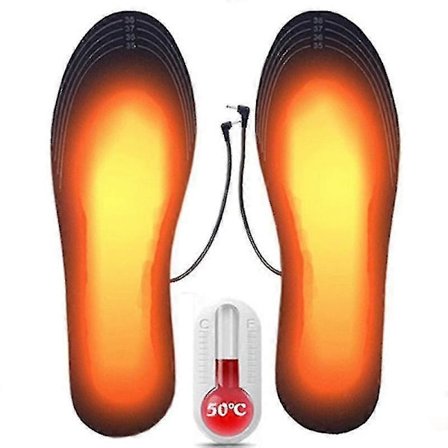 Lämmitettävät pohjalliset USB Talvi Lämpimät Kenkien Pohjalliset Miehille/Naisille