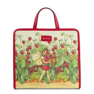 Kids - Gucci Branded Printed Handbag Cream One Size - Bags - One size - Cream - Mädchen