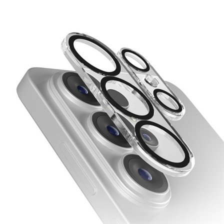 SBS beskyttelsesglas til bagkameraet til Samsung Galaxy S26 Ultra - med sort ramme