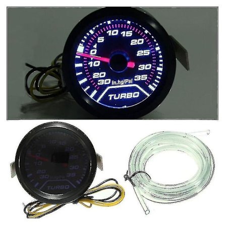 Trykmåler Turbo Boost Trykmåler Universal til Bil