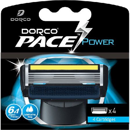 Dorco Pace6 Power Rakblad 4-pack