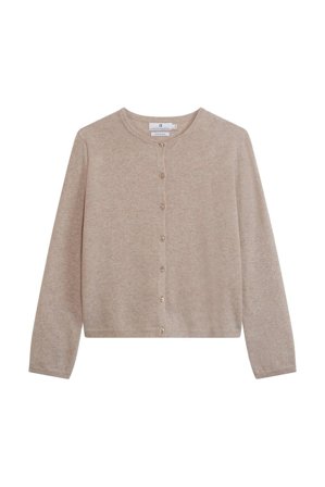 Calais Lt Beige mel Cardigan M