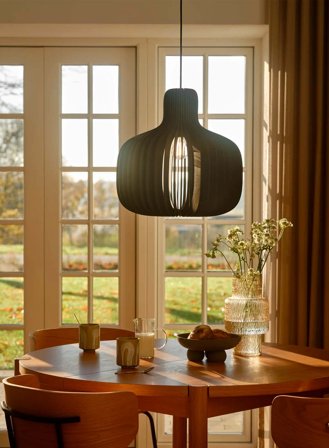 Hazo taklampe Ø43 - sort