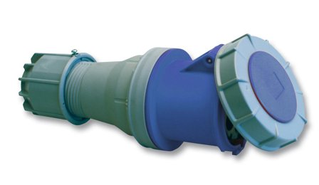 Garo SV 363-9 S Skjøtekontakt IP67, 4-polet, 63 A Blå, 9 h, Stikkontakter & kabler