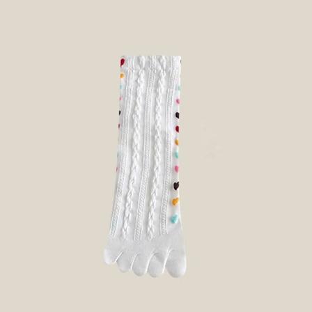 2Paria Viiden sormen sukat jaettu varvassukat VALKOINEN 2PARIA 2PARIA White 2Pairs-2Pairs