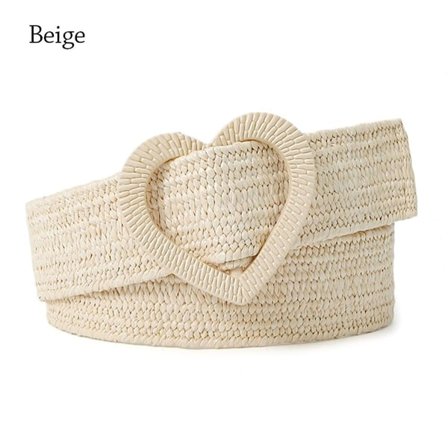 Midjebelte Flettet belter BEIGE