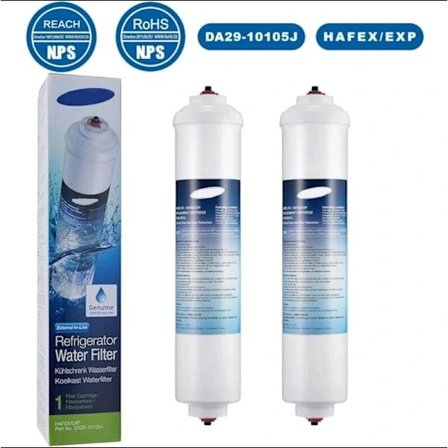 2-pak Samsung DA29-10105J HAFEX / EXP WSF-100, DA99 02131B, EF9603, HAIER LG Køleskabs Vandfilter(PA)-LP- -FD4-_xx{F2}