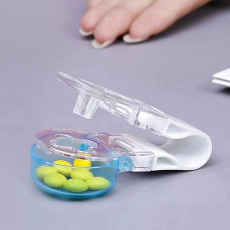 Bærbar Pilleutløser Fjerner Tabletter Piller Blisterpakningsåpner Transparent