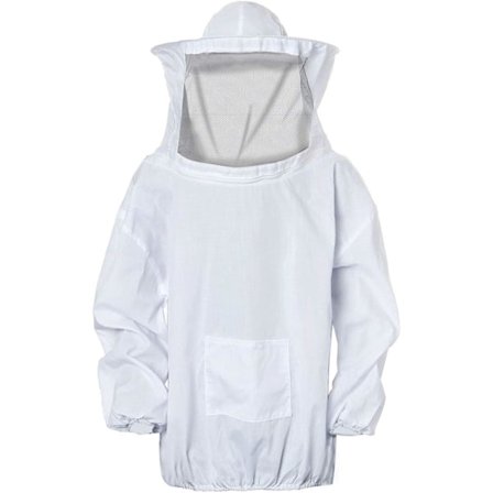 Bihabit, professionel bibeskyttelse, bihat med aftageligt slør, bihabit med lynlås til biavlere