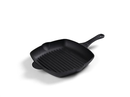 HOLM Grillstekepanne støpejern 28x28cm