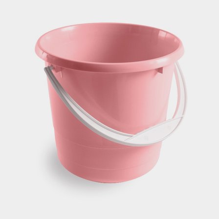 Balde Nordiska Plast, rosa antigo, 5 litros