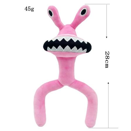 Rainbow Friends Plysjlekefigur Lilla 53cm - Perfet pink 32cm