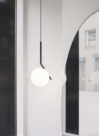 IC S2 taklampe H70 - sort