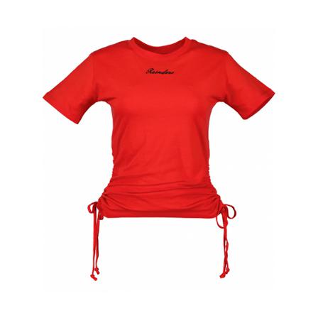 Reinders, Smoked T-Shirt Rood, Dames, Maat:L