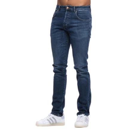 Don The Fuller Pantalone five elasticized pockets Blå, Herre Straight, Størrelse: W32