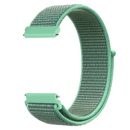 20 22mm Nylon Klockarmband För Garmin Vivoactive 3 4 5/Venu 2 Plus/Venu 3/Forerunner 55 158 265 965 745 645 255 Music Loop Armband
