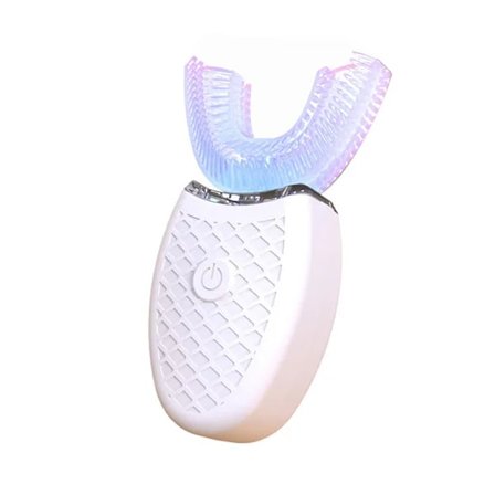 Fuldt Automatisk 360 El-tandbørste - Vibrerende Sonisk Tandbørste hvid