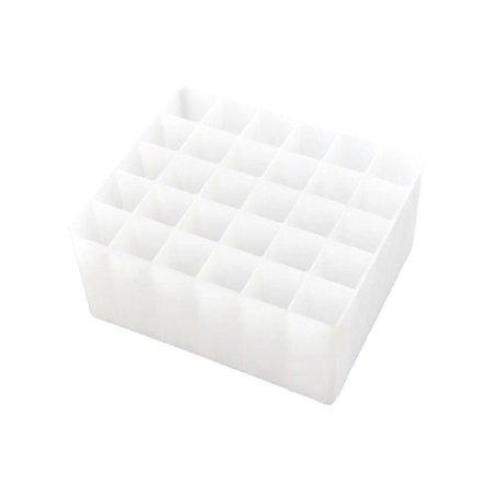 Malebørster Holder Organizer Oppbevaringsholder Børste Blyantstativ Bordstativ 30/36/40/48 Spor Plast Markør Pennboks