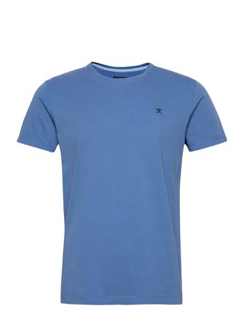 Ss Logo Tee T-shirt Blå Hackett London