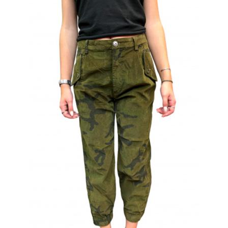 Mason's, Cropped Trousers Groen, Dames, Maat:XS