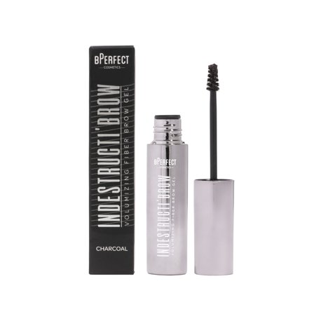 BPERFECT Indestructi'Brow - Brow Fiber Gel Mascara Charcoal 8ml - Gel e mascara sopracciglia