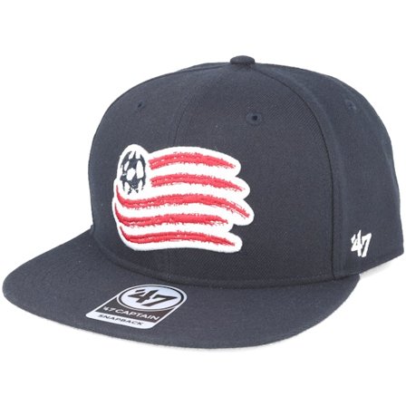 47 Brand - Ble snapback Czapka Z Daszkiem - New England Revolution New England Revolution Sure Shot Captain Navy Snapback @ Hatstore