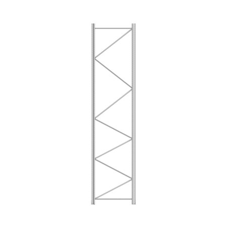 End frame ULTIMATE, 4500x1100 mm, 12500 kg