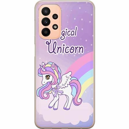 Samsung Galaxy A23 5g Genomskinligt Skal Unicorn