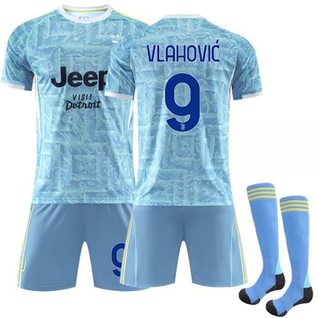 2025-2026 Juventus FC Bortedrakt fotball No.9 Vlahović 26