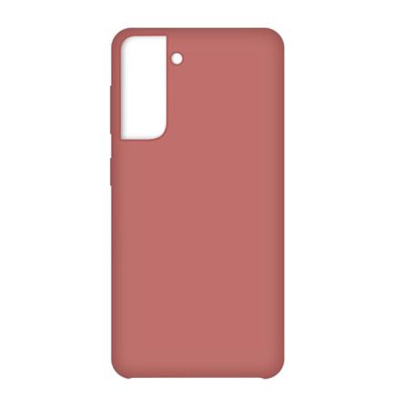 Mobilskal Silikon Samsung Galaxy S21 - Rosa Rosa