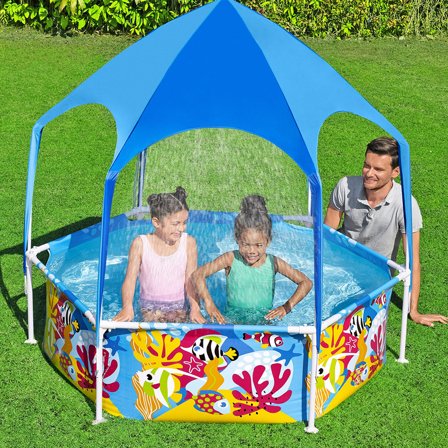 Perheen Uima-allas Splash-in-Shade Meri