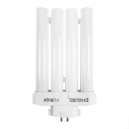 Evago 27w Daylight vaihtopolttimo High Vision lukulamppuihin, 4 Pin Gx10q-4 Quad Tube (6500k) Single Pack