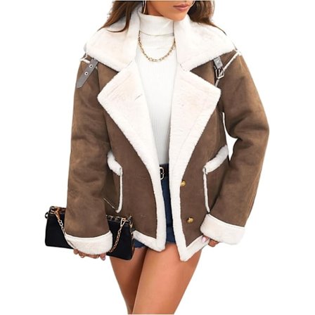 Naisten talvitakki, fleece, lämmin, terminen, sisäkäyttöön sopiva urheilutakki, talvikauden takki