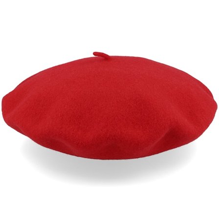 Kangol - Rosso beret Cappello - Kg Modelaine Red Beret @ Hatstore