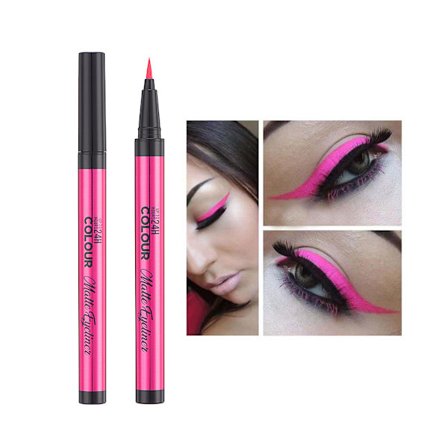 Makeup Eyeliner Gel Pen Färgglad Matt Flytande Eyeliner Penna Vattentät Smetfri Ögonskugga Ögonfransförstärkare