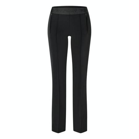 Cambio Flower pants , Zwart , Dames , Maat: M