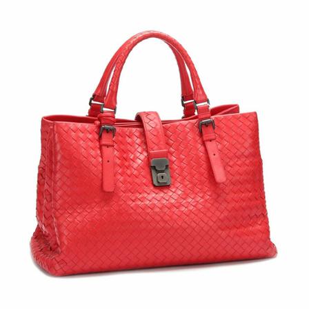 Bottega Veneta Vintage, Pre-owned bag Rood, Dames, Maat:ONE Size,leer
