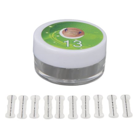 10 stk. tåneglkorrektionsplaster til at rette indgroede tånegle