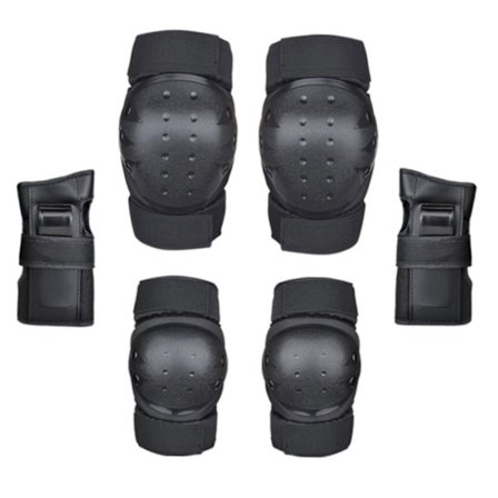 Sæt Sports Knæbeskyttere Knæbeskyttere til Børn Knæstøtte til Sport Børn Knæbeskyttere Håndbeskytter Sports Albuebeskyttere Børn Sportsbeskytter L=65-