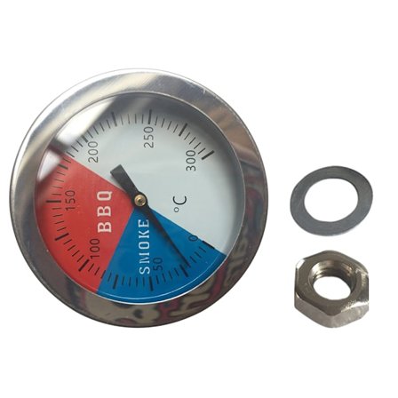 Bimetall Ugnstermometer Grill Matlagning Liten måttmätare Praktisk