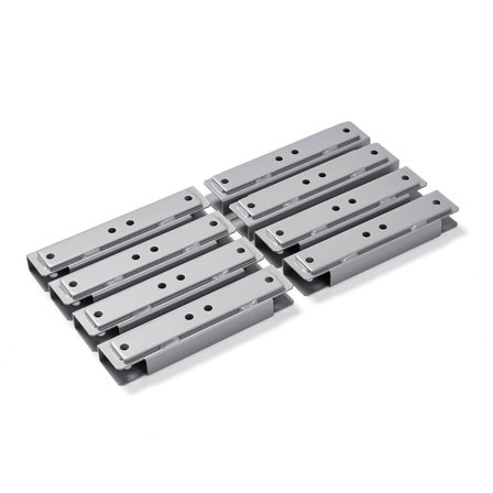 Monteringssæt UNIFY til kabelboks til konferencebord QBUS/NOVUS, statisk T-stativ, 3200+4000 mm, 8-p