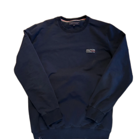 Marinblå sweatshirt Tommy Hilfiger